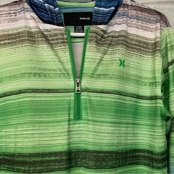 Men’s Hurley Quarter Zip Hoodie - Picture 2 of 5